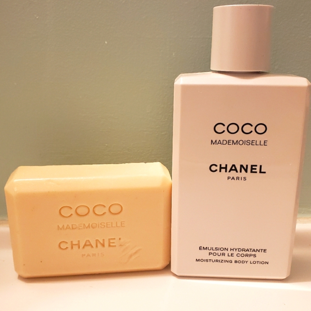 New Chanel Coco Mademoiselle Lotion & Bar Soap